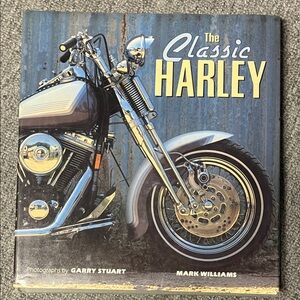 Harley-Davidson Chrome and Black Motorcycle Art